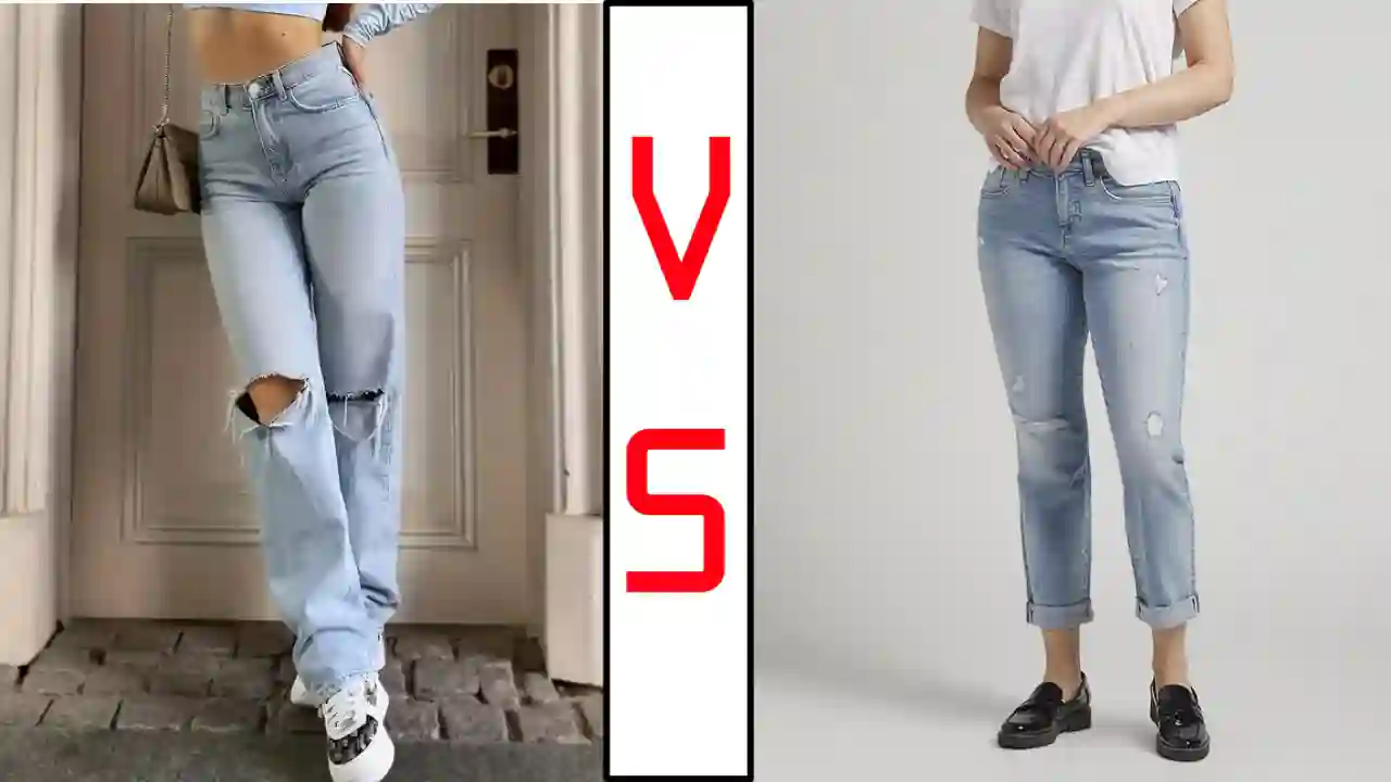 Girlfriend Jeans VS Boyfriend Jeans